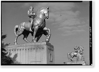 Arlington Memorial Bridge, Spanning Potomac River between Lincoln Memorial &, Washington, District of Columbia, DC - 10, Antique Wall Art