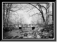 Old Military Road Bridge, Joyce Road spanning Rock Creek, west of intersecti, Washington, District of Columbia, DC - 2 Classic, Vintage Wall Art