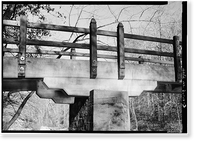 Rapids Footbridge, Spanning Rock Creek .7 Mile South of Joyce Road No, Washington, District of Columbia, DC - 3, Antique Poster