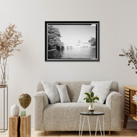Tidal Reservoir, Inlet Bridge, Ohio Drive, spanning Inlet of Tidal Basin, Washington, District of Columbia, DC, Antique Wall Art