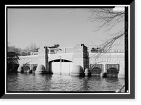 Tidal Reservoir, Inlet Bridge, Ohio Drive, spanning Inlet of Tidal Basin, Washington, District of Columbia, DC - 2, Vintage Poster