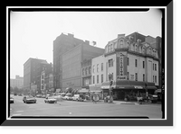 Historic Framed Print, 920-930 F Street, Northwest (Commercial Buildings), Washington, District of Columbia, DC,  17-7/8" x 21-7/8"