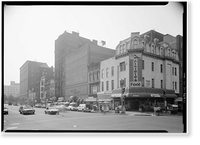 Historic Framed Print, 920-930 F Street, Northwest (Commercial Buildings), Washington, District of Columbia, DC,  17-7/8" x 21-7/8"