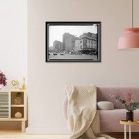 Historic Framed Print, 920-930 F Street, Northwest (Commercial Buildings), Washington, District of Columbia, DC,  17-7/8" x 21-7/8"