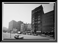 Historic Framed Print, 920-930 F Street, Northwest (Commercial Buildings), Washington, District of Columbia, DC - 2,  17-7/8" x 21-7/8"