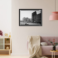 Historic Framed Print, 920-930 F Street, Northwest (Commercial Buildings), Washington, District of Columbia, DC - 2,  17-7/8" x 21-7/8"