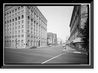 Historic Framed Print, 920-930 F Street, Northwest (Commercial Buildings), Washington, District of Columbia, DC - 5,  17-7/8" x 21-7/8"