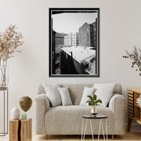 Historic Framed Print, 920-930 F Street, Northwest (Commercial Buildings), Washington, District of Columbia, DC - 7,  17-7/8" x 21-7/8"