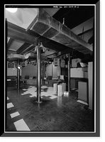 Historic Framed Print, Atlantic Building, 930 F Street, Northwest, Washington, District of Columbia, DC - 5,  17-7/8" x 21-7/8"