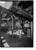 Historic Framed Print, Atlantic Building, 930 F Street, Northwest, Washington, District of Columbia, DC - 5,  17-7/8" x 21-7/8"