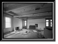 Historic Framed Print, Atlantic Building, 930 F Street, Northwest, Washington, District of Columbia, DC - 11,  17-7/8" x 21-7/8"