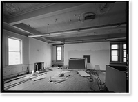 Historic Framed Print, Atlantic Building, 930 F Street, Northwest, Washington, District of Columbia, DC - 11,  17-7/8" x 21-7/8"