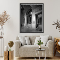 City Post Office, 2 Massachusetts Avenue, Northwest, Washington, District of Columbia, DC - 72, Antique Poster