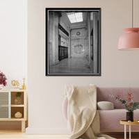 City Post Office, 2 Massachusetts Avenue, Northwest, Washington, District of Columbia, DC - 113, Antique Poster