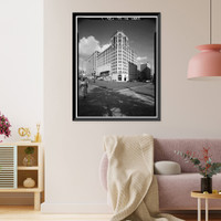 Historic Framed Print, Earle Theatre, Thirteenth & E Streets, Northwest, Washington, District of Columbia, DC,  17-7/8" x 21-7/8"