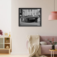 Historic Framed Print, Earle Theatre, Thirteenth & E Streets, Northwest, Washington, District of Columbia, DC - 11,  17-7/8" x 21-7/8"