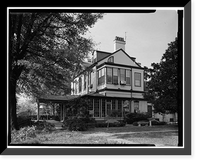 Navy Yard, Commandant's House, Eighth & M Streets Southeast, Washington, District of Columbia, DC - 4 Classic, Historic Print
