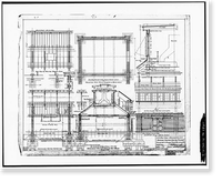 Navy Yard, General Foundry, Navy Yard Annex, Washington, District of Columbia, DC - 4, Antique Print