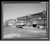 Historic Framed Print, Navy Yard, General Foundry, Navy Yard Annex, Washington, District of Columbia, DC - 30,  17-7/8" x 21-7/8"
