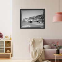 Historic Framed Print, Navy Yard, General Foundry, Navy Yard Annex, Washington, District of Columbia, DC - 30,  17-7/8" x 21-7/8"