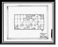 Historic Framed Print, Navy Yard, Boilermakers Shop, Navy Yard Annex, Washington, District of Columbia, DC - 2,  17-7/8" x 21-7/8"