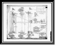 Historic Framed Print, Navy Yard, Boilermakers Shop, Navy Yard Annex, Washington, District of Columbia, DC - 3,  17-7/8" x 21-7/8"