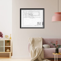 Historic Framed Print, Navy Yard, Boilermakers Shop, Navy Yard Annex, Washington, District of Columbia, DC - 6,  17-7/8" x 21-7/8"