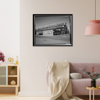 Navy Yard, Boilermakers Shop, Navy Yard Annex, Washington, District of Columbia, DC - 13, Antique Poster