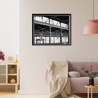 Navy Yard, Boilermakers Shop, Navy Yard Annex, Washington, District of Columbia, DC - 23, Vintage Print