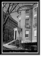 Historic Framed Print, Octagon House, 1799 (1741) New York Avenue, Northwest, Washington, District of Columbia, DC - 3,  17-7/8" x 21-7/8"