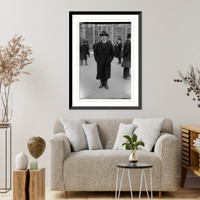 Historic Framed Print, Chas. Courboin,  17-7/8" x 21-7/8"