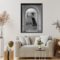 Historic Framed Print, Octagon House, 1799 (1741) New York Avenue, Northwest, Washington, District of Columbia, DC - 18,  17-7/8" x 21-7/8"