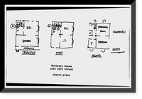 McCleery House, 1068 Thirtieth Street Northwest, Washington, District of Columbia, DC - 9, Historic Reproduction