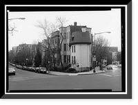 Historic Framed Print, Florida Avenue, Washington, District of Columbia, DC - 6,  17-7/8" x 21-7/8"