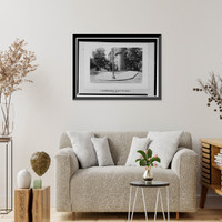 Historic Framed Print, Florida Avenue, Washington, District of Columbia, DC - 11,  17-7/8" x 21-7/8"