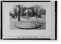 Florida Avenue, Washington, District of Columbia, DC - 13, Antique Print