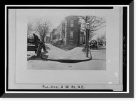 Historic Framed Print, Florida Avenue, Washington, District of Columbia, DC - 15,  17-7/8" x 21-7/8"