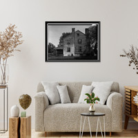 Historic Framed Print, Brecknock, U.S. Route 13, Camden vicinity, Kent County, DE - 8,  17-7/8" x 21-7/8"