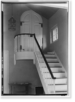 Historic Framed Print, Christ Church (Episcopal), Water & South State Streets, Dover, Kent County, DE,  17-7/8" x 21-7/8"