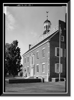 Historic Architecture - Dover, Delaware - State House, East side (1)
