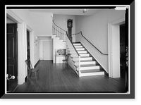 John Dickinson Mansion, Kitts Hummock Road, off State Road 68, 0.3 mile ea, Dover vicinity, Kent County, DE - 11, Vintage Print