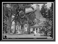 Historic Framed Print, Mordington, Canterbury-Milford Road, Frederica vicinity, Kent County, DE,  17-7/8" x 21-7/8"