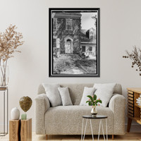 Historic Framed Print, Mordington, Canterbury-Milford Road, Frederica vicinity, Kent County, DE - 2,  17-7/8" x 21-7/8"