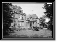 Historic Framed Print, Vogl House, State Road 277, Harrington vicinity, Kent County, DE,  17-7/8" x 21-7/8"