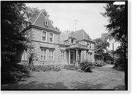 Historic Framed Print, Vogl House, State Road 277, Harrington vicinity, Kent County, DE,  17-7/8" x 21-7/8"