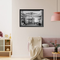 Historic Framed Print, Vogl House, State Road 277, Harrington vicinity, Kent County, DE - 17,  17-7/8" x 21-7/8"