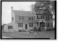 Historic Framed Print, York Seat Farm, Route 9, Little Creek Vicinity, Leipsic vicinity, Kent County, DE,  17-7/8" x 21-7/8"