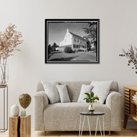 Historic Framed Print, Wheel of Fortune (House), State Route 9, Leipsic vicinity, Kent County, DE,  17-7/8" x 21-7/8"