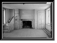 Historic Framed Print, Matthew Lowber House, North Main Street, Magnolia, Kent County, DE - 5,  17-7/8" x 21-7/8"