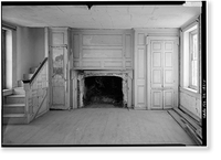 Historic Framed Print, Matthew Lowber House, North Main Street, Magnolia, Kent County, DE - 5,  17-7/8" x 21-7/8"